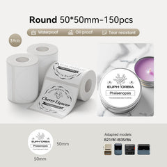 NIIMBOT Round Label Tape for B21, B1, B3S-19