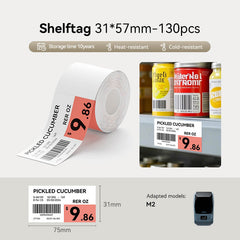 NIIMBOT Thermal Transfer Label Printer Labels for M2, M3-32