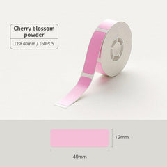 NIIMBOT Pure Color Label Tape for D11, D110, D101-18