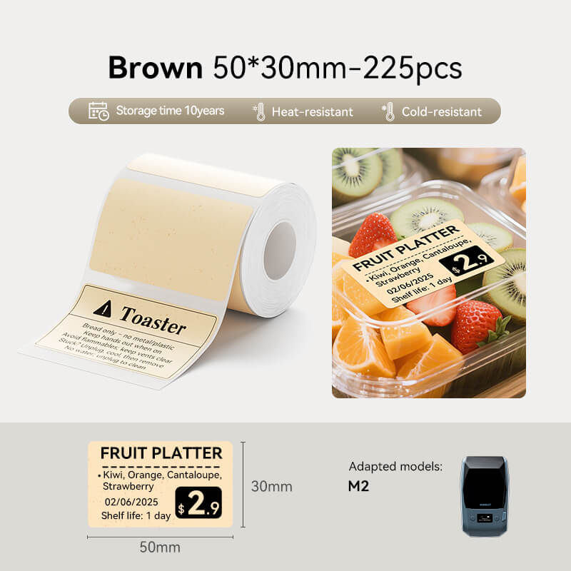 NIIMBOT Thermal Transfer Label Printer Labels for M2, M3-38