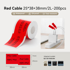 NIIMBOT Cable Labels, Efficient Cable Management-16
