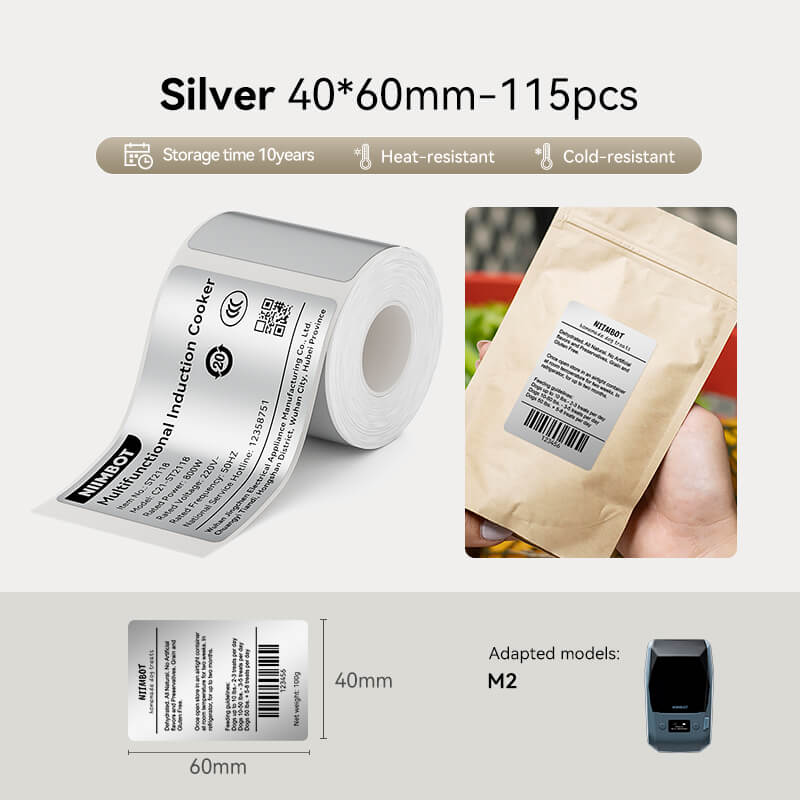 NIIMBOT Thermal Transfer Label Printer Labels for M2, M3-39