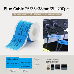 NIIMBOT Cable Labels, Efficient Cable Management-13
