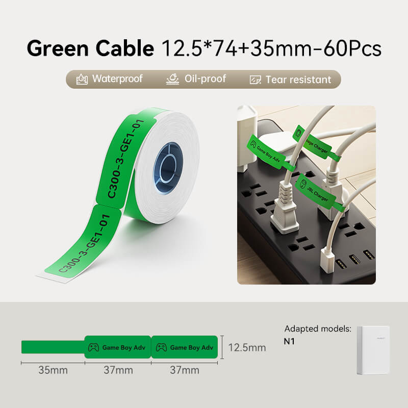 NIIMBOT Cable Labels, Efficient Cable Management-19
