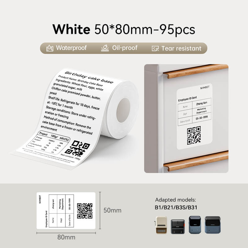NIIMBOT White Label for B21, B1, B3S-31