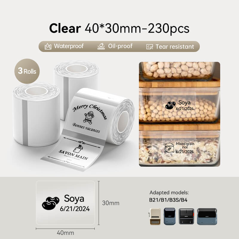 NIIMBOT Label Tape Set for B21, B1, B3S, K3, K2-9