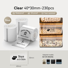 NIIMBOT Label Tape Set for B21, B1, B3S, K3, K2-9