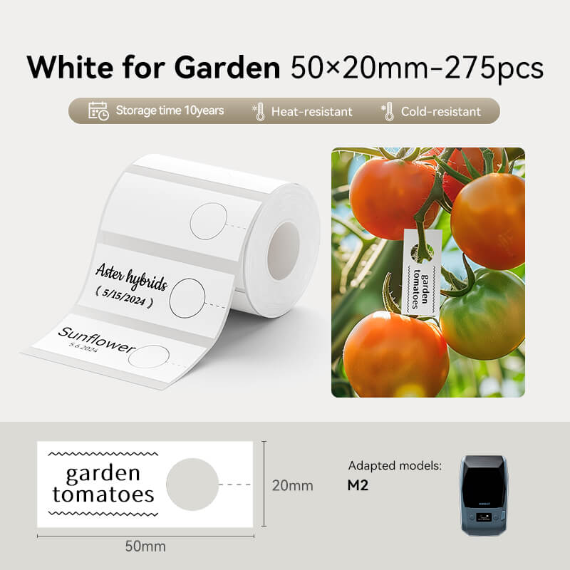 NIIMBOT Thermal Transfer Label Printer Labels for M2, M3-49