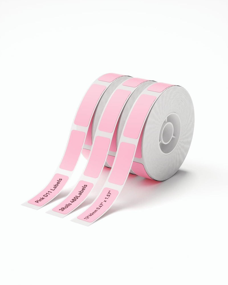 NIIMBOT Pink Label Tape Set