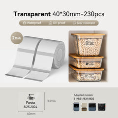NIIMBOT Label Tape Set for B21, B1, B3S, K3, K2-19