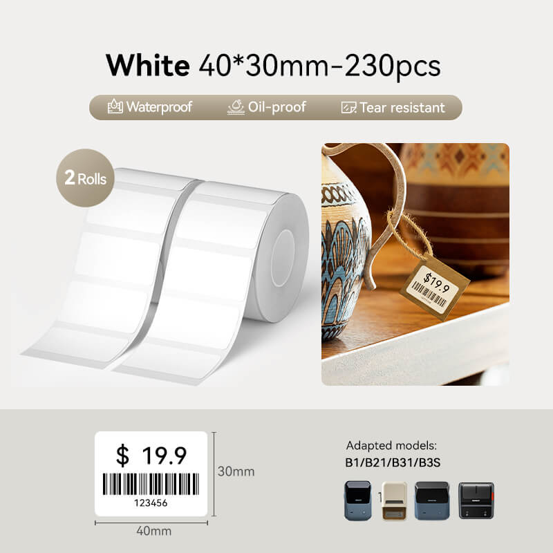 NIIMBOT Label Tape Set for B21, B1, B3S, K3, K2-23