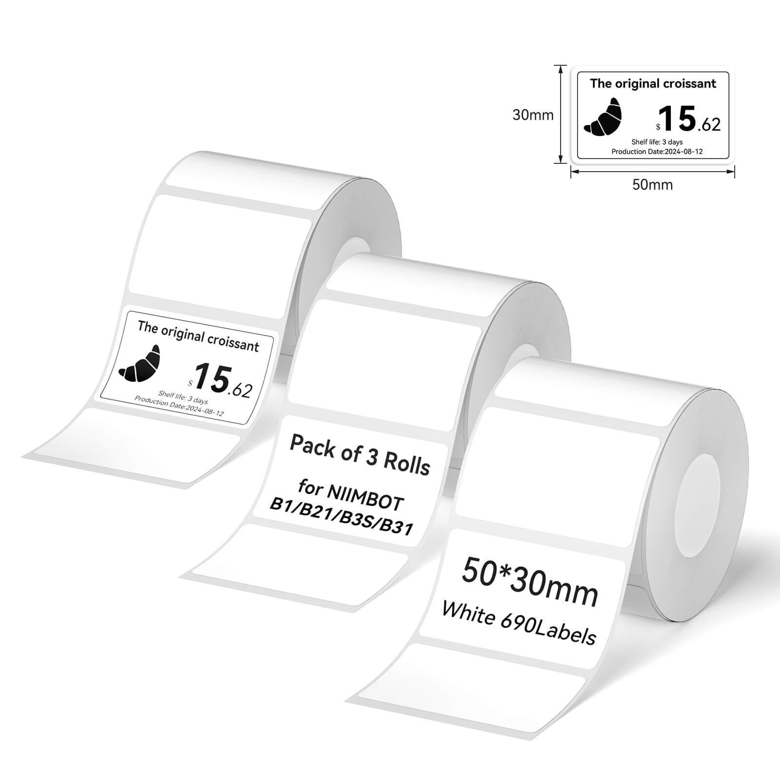 NIIMBOT Label Tape Set for B21, B1, B3S, K3, K2