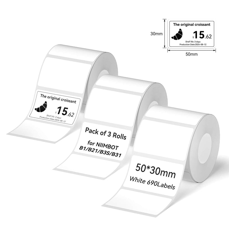 NIIMBOT Label Tape Set for B21, B1, B3S, K3, K2-1
