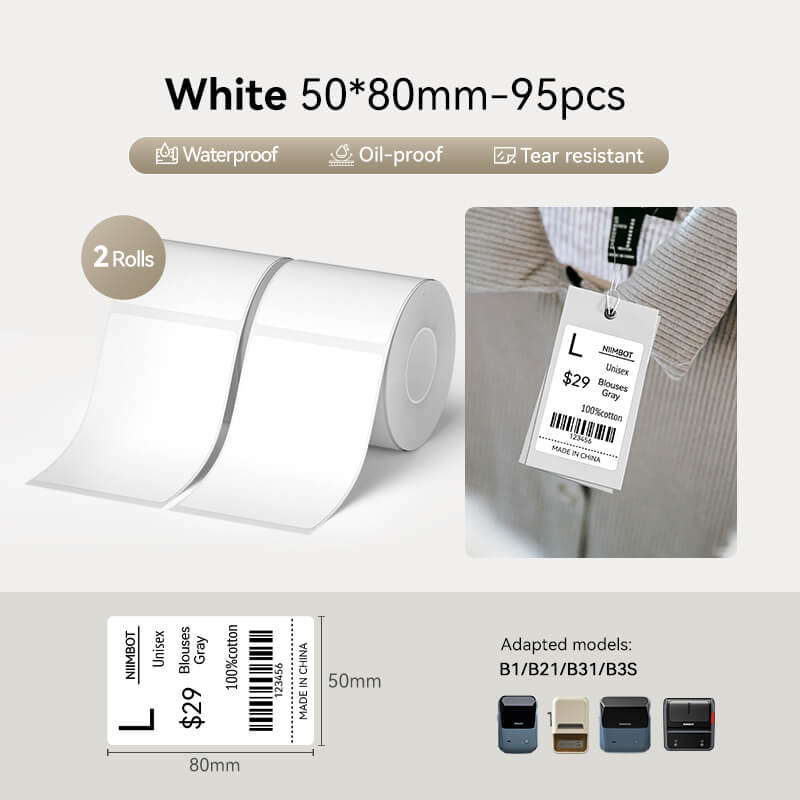 NIIMBOT Label Tape Set for B21, B1, B3S, K3, K2-22