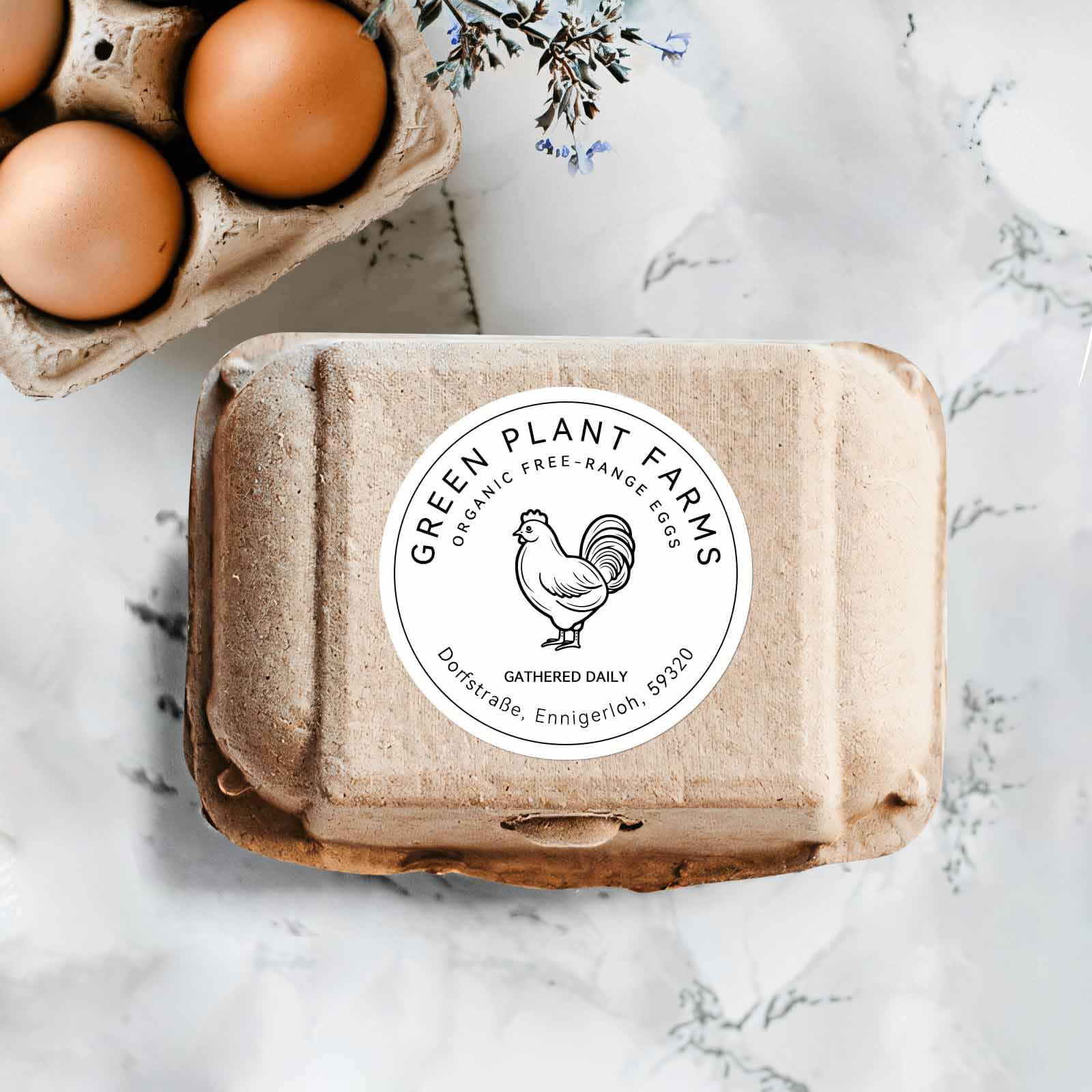 NIIMBOT Round Label Tape for B21, B1, B3S-8