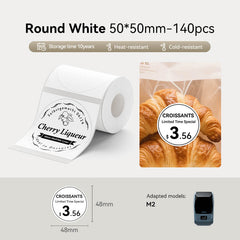 NIIMBOT Thermal Transfer Label Printer Labels for M2, M3-13