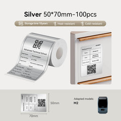 NIIMBOT Thermal Transfer Label Printer Labels for M2, M3-20
