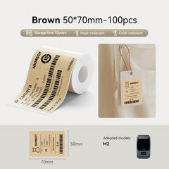 NIIMBOT Thermal Transfer Label Printer Labels for M2, M3-21