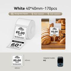 NIIMBOT Thermal Transfer Label Printer Labels for M2, M3-30