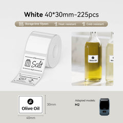 NIIMBOT Thermal Transfer Label Printer Labels for M2, M3-29