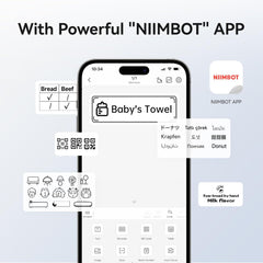 NIIMBOT B1 Label Maker Machine, 2 Inch Bluetooth Thermal Label Printer, Easy to Use-2