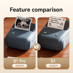 NIIMBOT B1 Pro Label Maker, 300DPI HD Label Printer, Ideal for Notes, Photos, Study and Work-6