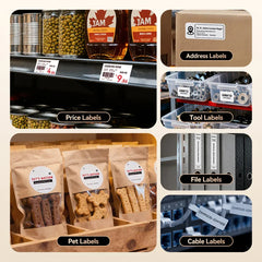 NIIMBOT B1 Pro Label Maker, 300DPI HD Label Printer, Ideal for Notes, Photos, Study and Work-12