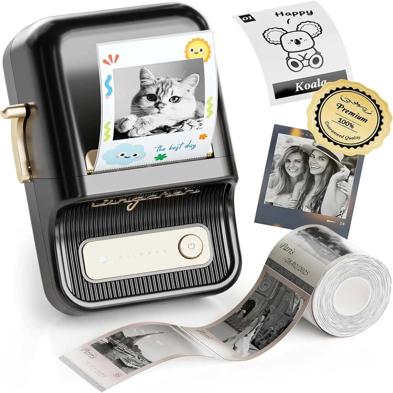 NIIMBOT B21 Pro Label Maker Machine, 2 Inch Bluetooth Mini Thermal Printer Compatible with Android and iOS, Sticker Maker for Crafts, Printing Photos-12