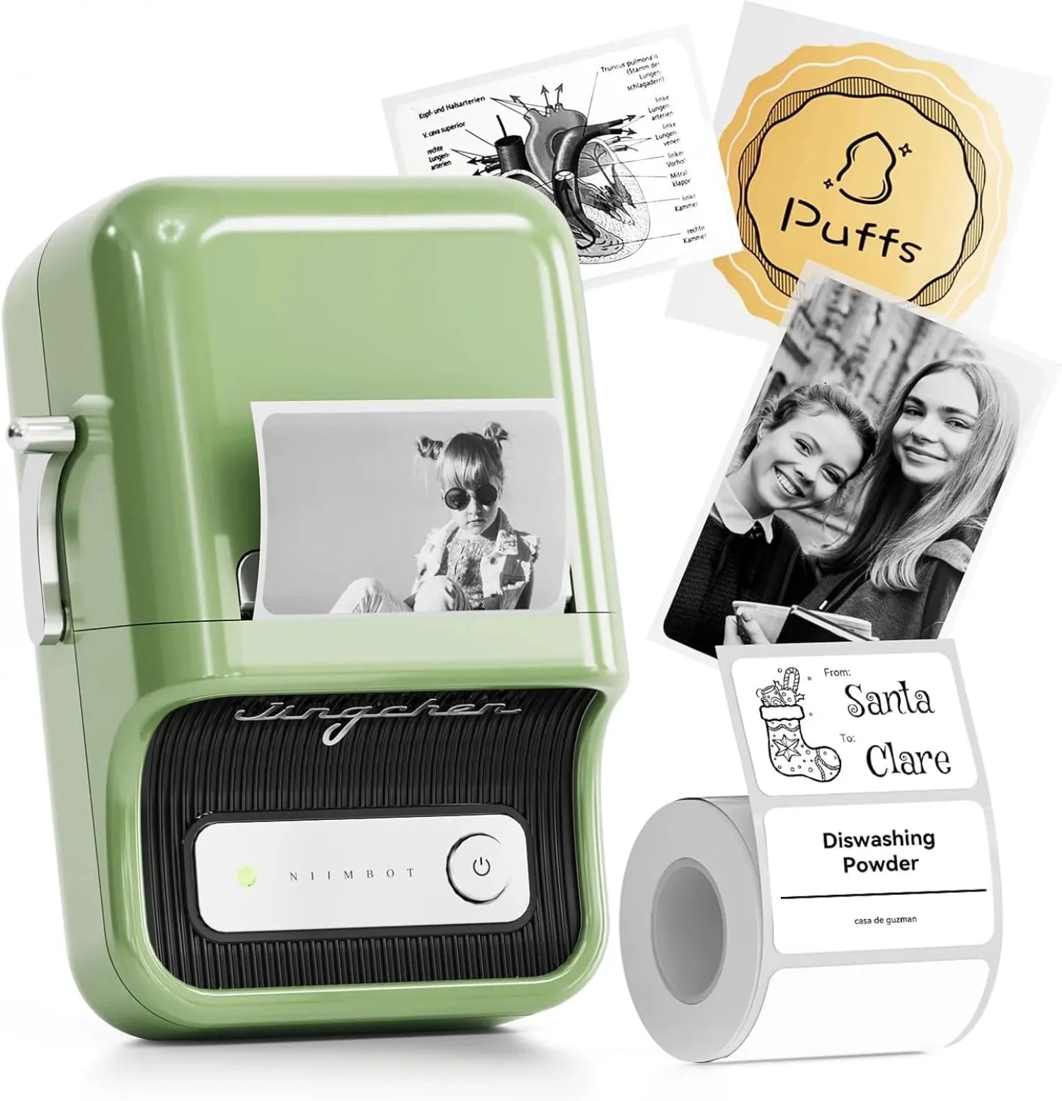 NIIMBOT B21 Pro Label Maker Machine, 2 Inch Bluetooth Mini Thermal Printer Compatible with Android and iOS, Sticker Maker for Crafts, Printing Photos-11