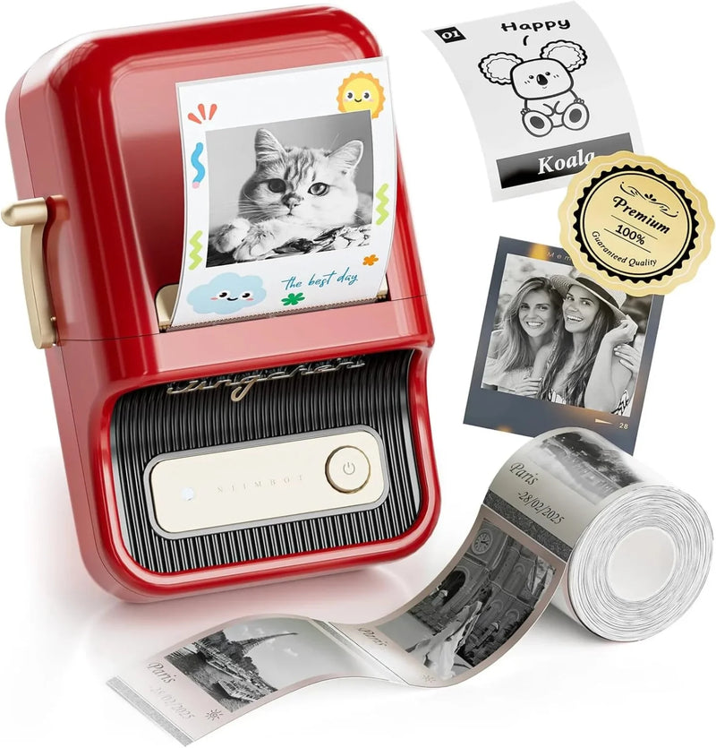 NIIMBOT B21 Pro Label Maker Machine, 2 Inch Bluetooth Mini Thermal Printer Compatible with Android and iOS, Sticker Maker for Crafts, Printing Photos-14