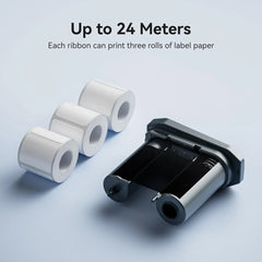 NIIMBOT Compatible M2 Labeling Ribbon, Replacement Refill Tapes