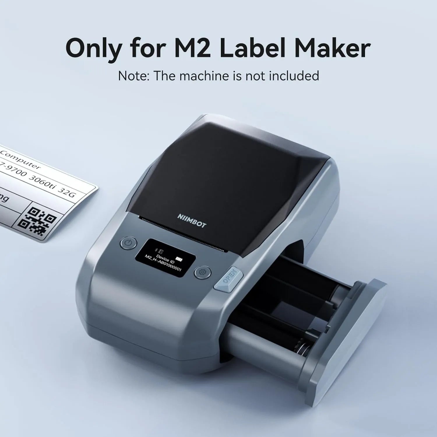 NIIMBOT Compatible M2 Labeling Ribbon, Replacement Refill Tapes