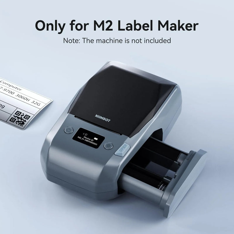 NIIMBOT Compatible M2 Labeling Ribbon, Replacement Refill Tapes