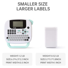 NIIMBOT Label Maker Machine with Tape D101 Label Printer 0.5 to 1 Inch Wide Wireless Connection-2