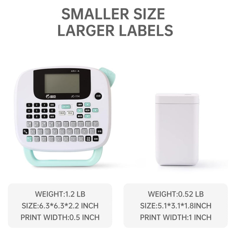NIIMBOT Label Maker Machine with Tape D101 Label Printer 0.5 to 1 Inch Wide Wireless Connection-2