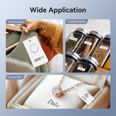 NIIMBOT D11 Upgraded Label Maker with Tape,300DPI Bluetooth Portable Thermal Sticker Maker-4