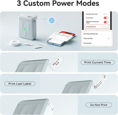 NIIMBOT D110 Upgraded Mini Label Maker, Bluetooh Thermal Inkless Sticker Printer-3