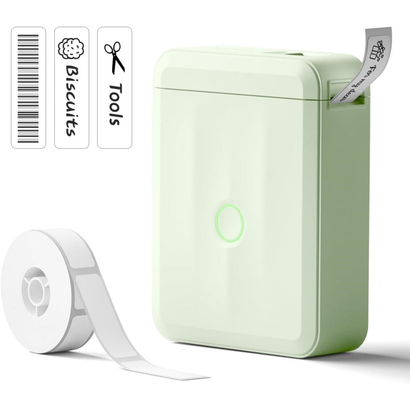 NIIMBOT D110 Upgraded Mini Label Maker, Bluetooh Thermal Inkless Sticker Printer-10