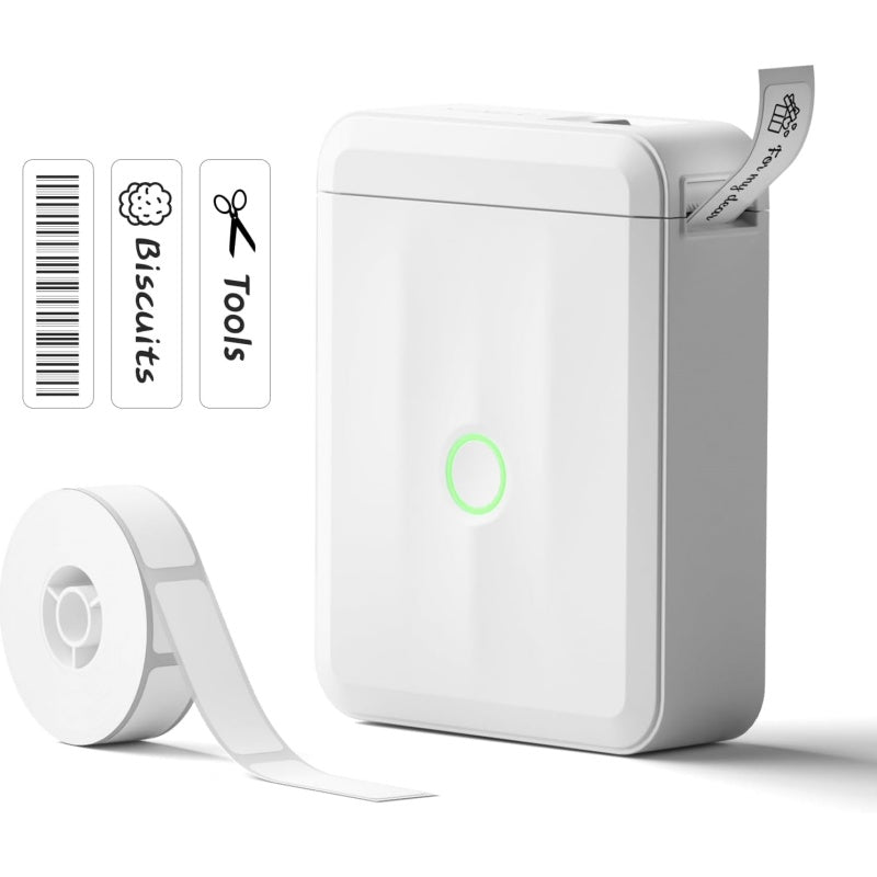 NIIMBOT D110 Upgraded Mini Label Maker, Bluetooh Thermal Inkless Sticker Printer-1