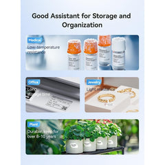 NIIMBOT M2 Label Maker with Tape 2Inch Thermal Transfer Support Color Ribbon Printing Bluetooth Sticker Printer-9