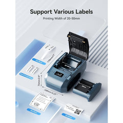 NIIMBOT M2 Label Maker with Tape 2Inch Thermal Transfer Support Color Ribbon Printing Bluetooth Sticker Printer-10
