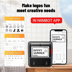 NIIMBOT B3S Thermal Label Printer - Streamline Labeling and Receipt Printing-6