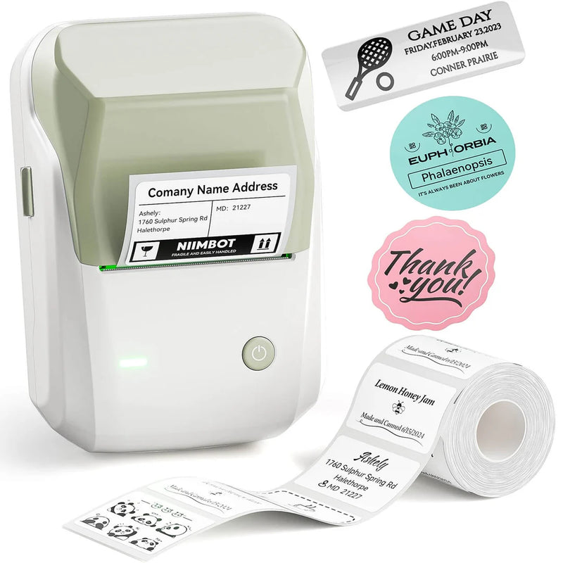 NIIMBOT B1 Label Maker Machine, 2 Inch Bluetooth Thermal Label Printer, Easy to Use-10