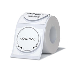 NIIMBOT Round Label Tape for B21, B1, B3S-1