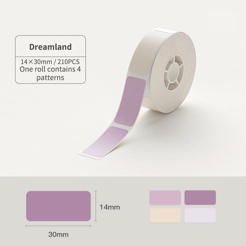 NIIMBOT Pure Color Label Tape for D11, D110, D101-21