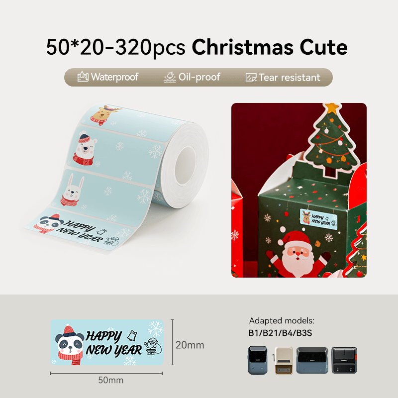 NIIMBOT Seasonal Label for B21, B1, B3S-12