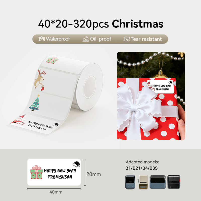 NIIMBOT Seasonal Label for B21, B1, B3S-15