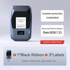 NIIMBOT M2 Label Maker with Tape 2Inch Thermal Transfer Support Color Ribbon Printing Bluetooth Sticker Printer-20