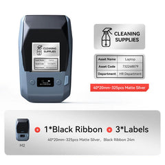 NIIMBOT M2 Label Maker with Tape 2Inch Thermal Transfer Support Color Ribbon Printing Bluetooth Sticker Printer-21