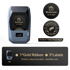 NIIMBOT M2 Label Maker with Tape 2Inch Thermal Transfer Support Color Ribbon Printing Bluetooth Sticker Printer-23